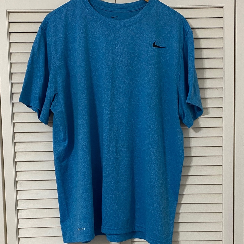 Nike Men's Vibrant Blue Short Sleeve Tee